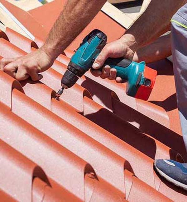 Slate and tiling work