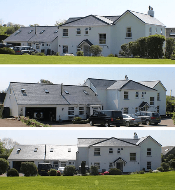 Single ply roofing project